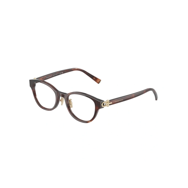 Óculos de Grau Tiffany 0TF2273D 8421 48 Acetato Marrom Mesclado 1