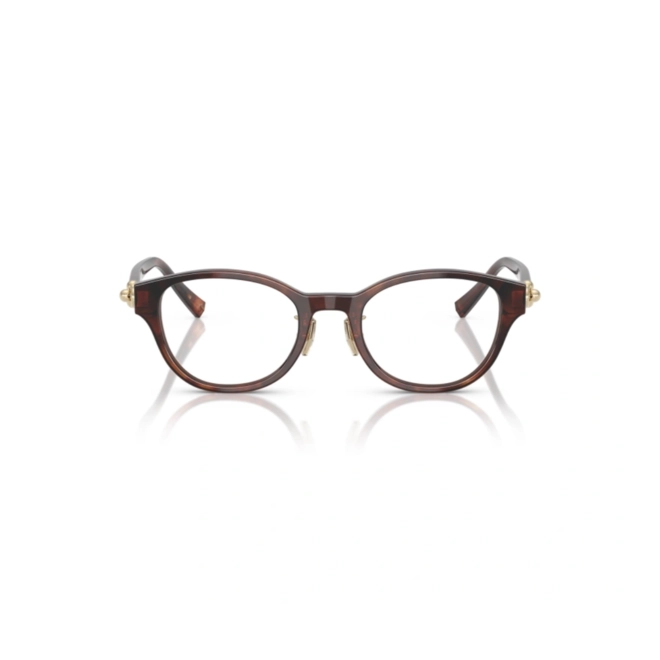 Óculos de Grau Tiffany 0TF2273D 8421 48 Acetato Marrom Mesclado 2