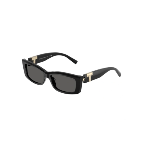 Óculos de Sol Tiffany 0TF4240U 8001S454 Acetato Preto com lentes na cor Cinza