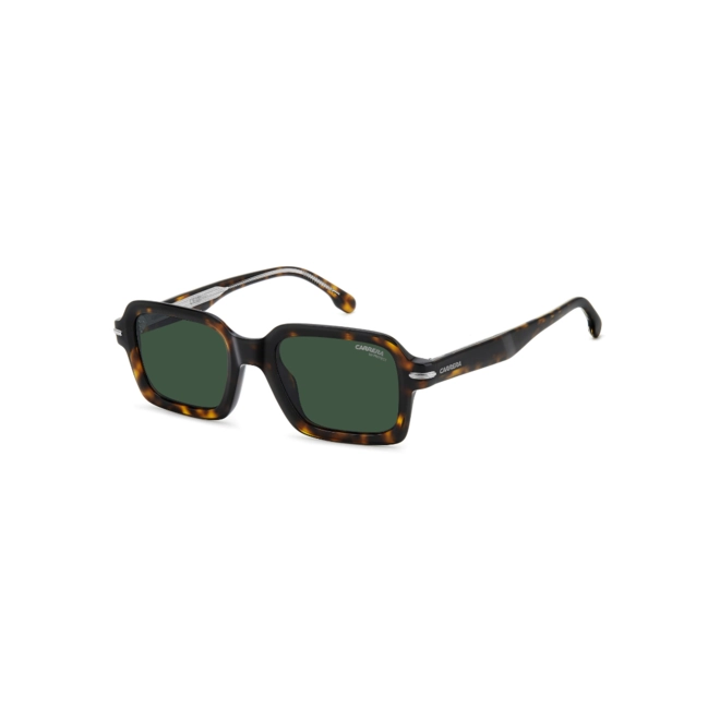 Óculos de Sol CARRERA 358/S 086 50QT S Acetato Marrom Mesclado com lentes na cor Verde 1