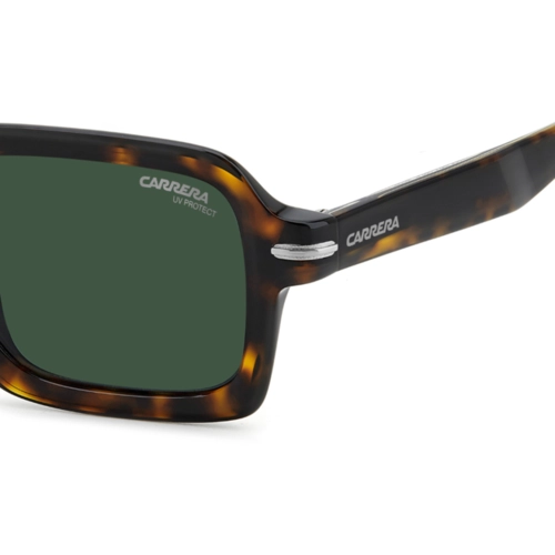 Óculos de Sol CARRERA 358/S 086 50QT S Acetato Marrom Mesclado com lentes na cor Verde