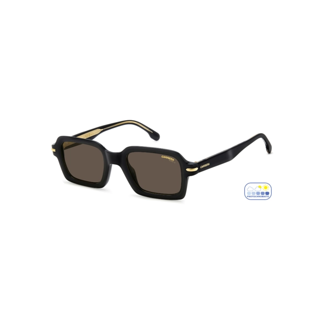 Óculos de Sol Carrera CARRERA 358/S 71C 50UK S Acetato Preto com lentes na cor Fotocromático (Amarelo - Cinza) 2