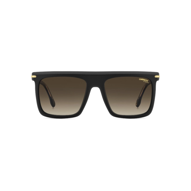 Óculos de Sol CARRERA 359/S I46 5686 S Acetato Preto Fosco com lentes na cor Marrom Degradê 2