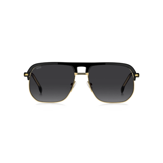 Óculos de Sol Hugo BOSS 1752/S 2M2 599O S Metal Preto e Dourado 2