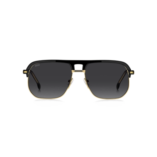 Óculos de Sol Hugo BOSS 1752/S 2M2 599O S Metal Preto e Dourado