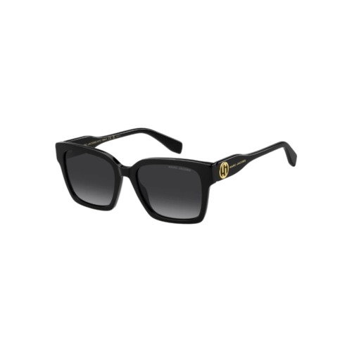 Óculos de Sol Marc Jacobs MARC 814/S 807 539O S Acetato Preto com lentes na cor Cinza Escuro Degradê