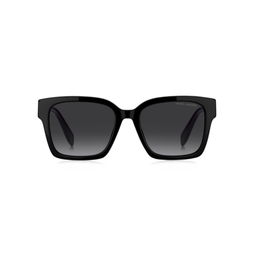 Óculos de Sol Marc Jacobs MARC 814/S 807 539O S Acetato Preto com lentes na cor Cinza Escuro Degradê