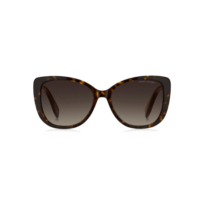 Óculos de Sol Marc Jacobs MARC 815/S 086 55HA S Acetato Marrom Mesclado com lentes na cor Marrom Degradê 2