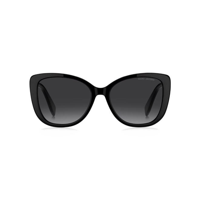 Óculos de Sol Marc Jacobs MARC 815/S 807 559O S1 Acetato Preto com lentes na cor Cinza Escuro Degradê 2