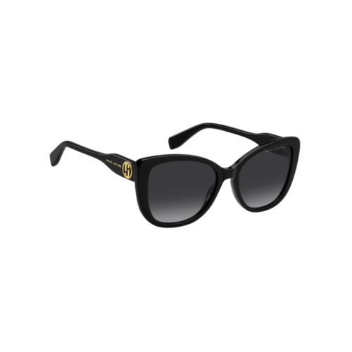 Óculos de Sol Marc Jacobs MARC 815/S 807 559O S1 Acetato Preto com lentes na cor Cinza Escuro Degradê