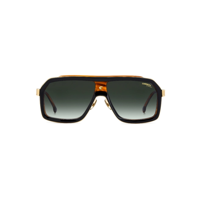 Óculos de Sol Carrera CA 1053/S/TI 37N 609K S Metal Preto com lentes na cor Verde Degradê 2