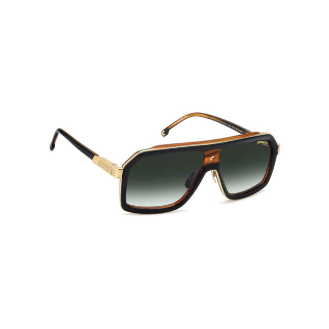 Óculos de Sol Carrera CA 1053/S/TI 37N 609K S Metal Preto com lentes na cor Verde Degradê 3