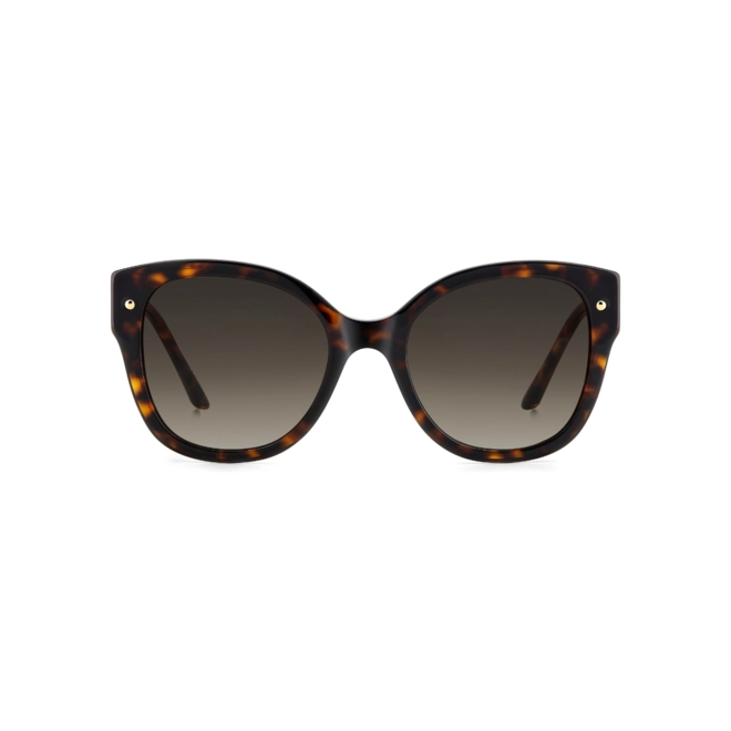 Óculos de Sol Carolina Herrera HER 0318/S 086 55HA S Acetato Marrom Mesclado com lentes na cor Marrom Degradê 2