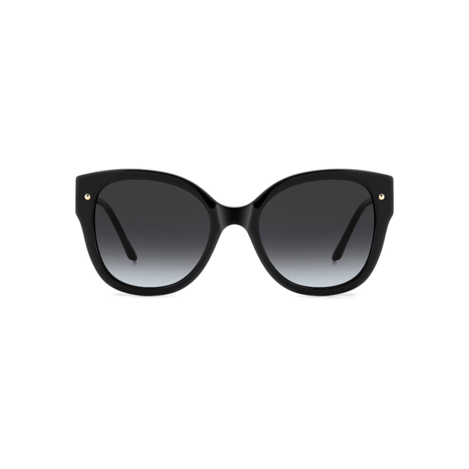 Óculos de Sol Carolina Herrera HER 0318/S 807 559O S Acetato Preto com lentes na cor Cinza Escuro Degradê 2