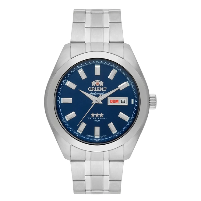 Relógio Orient Automático Masculino - 469SS075F D1SX Azul 1