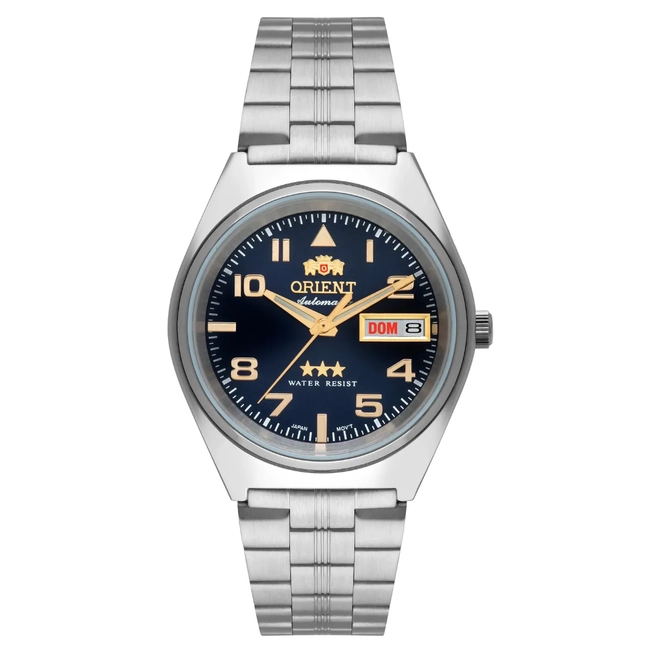 Relógio Orient Automático Masculino - 469SS083F D2SX Azul 1