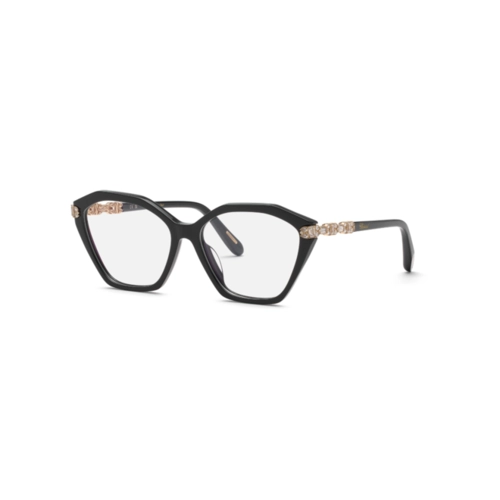 Óculos de Grau Chopard High Jewelry VCH403S 550700 Acetato Preto