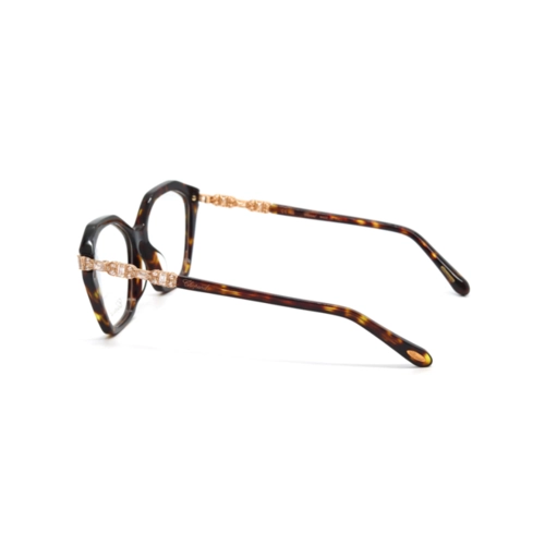 Óculos de Grau Chopard High JVCH403S 550909 Acetato Marrom Mesclado