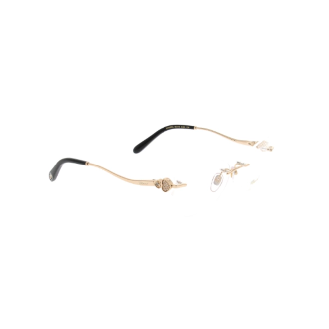 Óculos de Grau Chopard Happy Hearts VCHL85S 600300 Metal Dourado 3