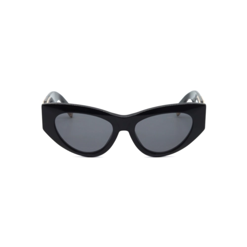 Óculos de Sol Furla SFU881 540700 Acetato Preto com lentes na cor Fumê
