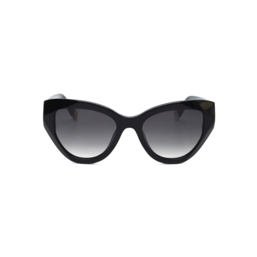Óculos de Sol Furla SFU886 540700 Acetato Preto com lentes na cor Cinza Degradê