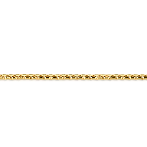 Corrente Milano ouro 18k polida fecho lagosta 40CM