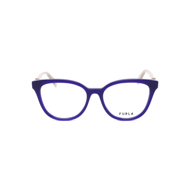 Óculos de Grau Furla VFU832 5403GR Acetato Azul 2