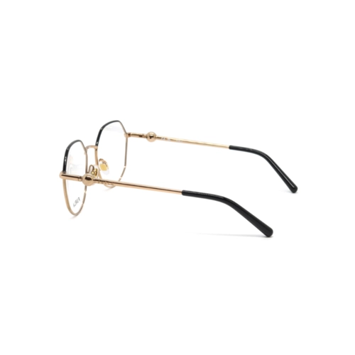Óculos de Grau Furla VFU870 5402AM Metal Dourado e Preto