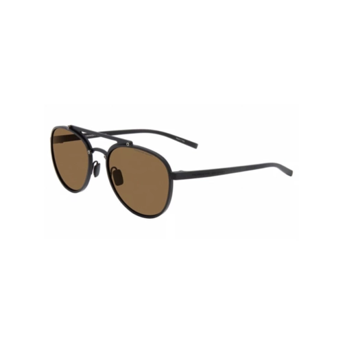 Óculos de Sol Porsche Design P8972 55A629 Titânio Preto com lentes na cor Marrom