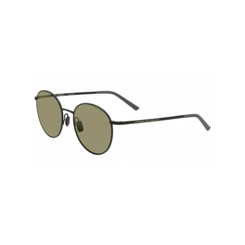 Óculos de Sol Porsche Design Vision Drive P8969 54A447 Metal Preto com lentes na cor Verde Espelhado Polarizado