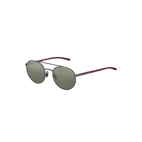 Óculos de Sol Porsche Design P8932 54B Metal Cinza com lentes na cor Verde