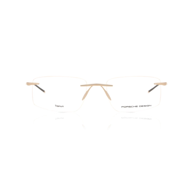 Óculos de Grau Porsche Design P8362 56B Titânio Dourado Fosco 2