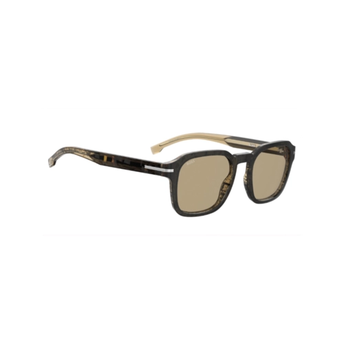 Óculos de Sol Hugo BOSS 1627/S S05 51JG S Acetato Marrom e Cinza com lentes Fotocromáticas (Marrom)
