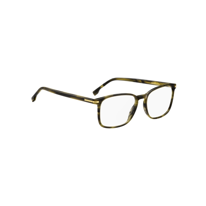 Óculos de Grau Hugo BOSS 1727 517 5518 R Acetato Caqui Mesclado 3