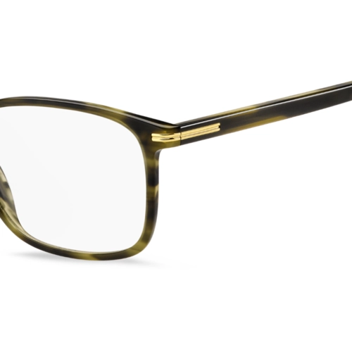 Óculos de Grau Hugo BOSS 1727 517 5518 R Acetato Caqui Mesclado