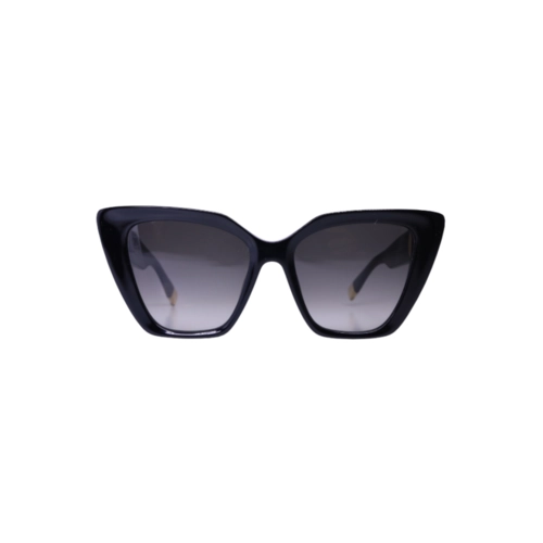 Óculos de Sol Furla SFU879 540700 Acetato Preto com lentes na cor Fumê Degradê