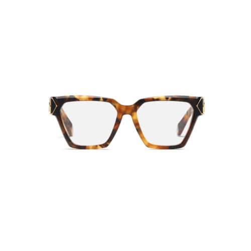 Óculos de Grau Philipp Plein VPP190M 540APE Acetato Marrom Mesclado