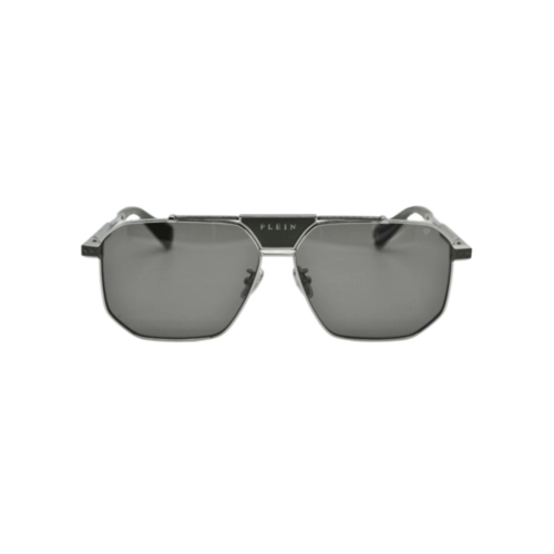 Óculos de Sol Philipp Plein SPP152M 630508 Metal Cinza com lentes na cor Cinza