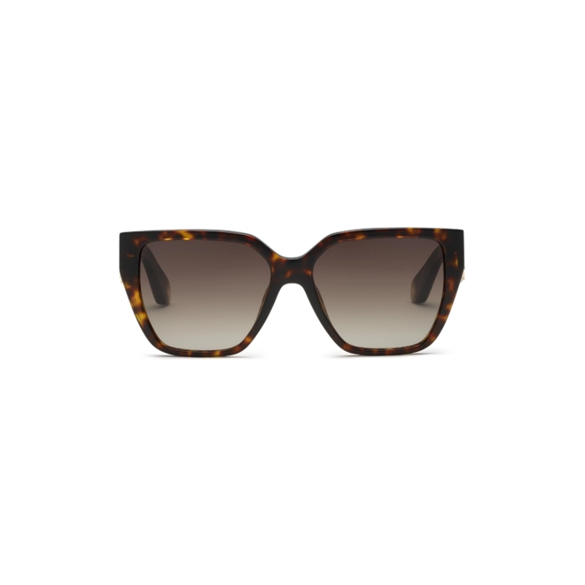 Óculos de Sol Roberto Cavalli SRC137 570743 Acetato Marrom Mesclado com lentes na cor Marrom Degradê 2