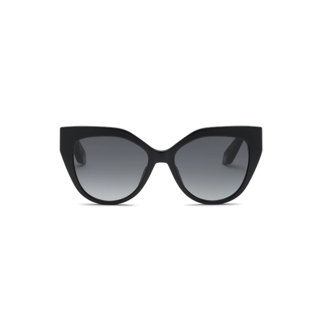 Óculos de Sol Roberto Cavalli SRC138M 550700 Acetato Preto com lentes na cor Fumê Degradê 2