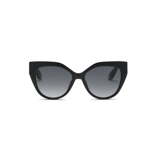 Óculos de Sol Roberto Cavalli SRC138M 550700 Acetato Preto com lentes na cor Fumê Degradê