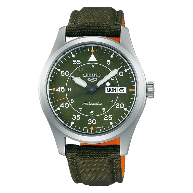 Relógio Seiko 5 Sports Field Series Automático - SRPH29K1 E2EX Verde 1