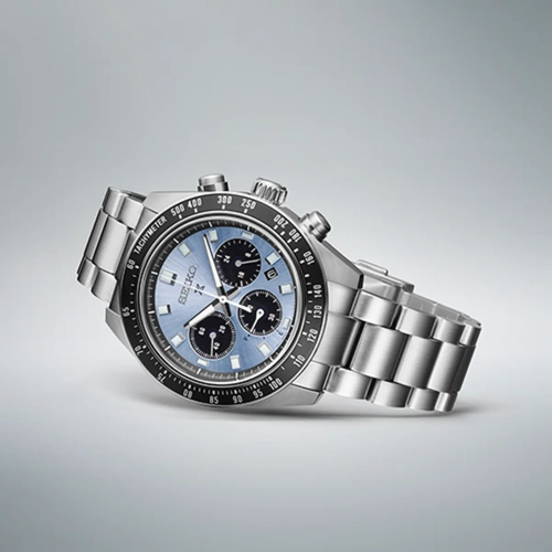 Relógio Seiko Prospex SpeedTimer Cronógrafo Solar - SSC935P1 A1SX Azul