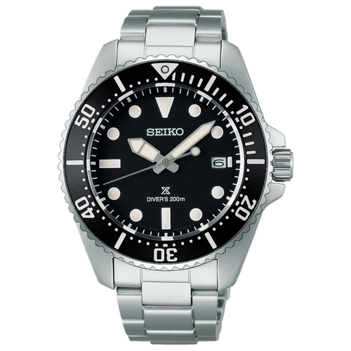 Relógio Seiko Prospex Diver’s Solar Masculino - SNE597P1 P1SX Preto