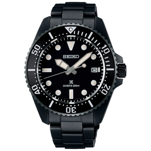 Relógio Seiko Prospex Diver’s Solar Masculino - SNE599P1 P1PX Preto