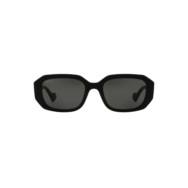 Óculos de Sol Gucci GG1535S-001 54 Acetato Preto com lentes na cor Fumê 2
