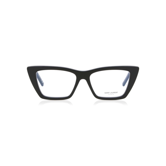 Óculos de Grau Saint Laurent SL 276 MICA OPT-003 53 Acetato Preto 2