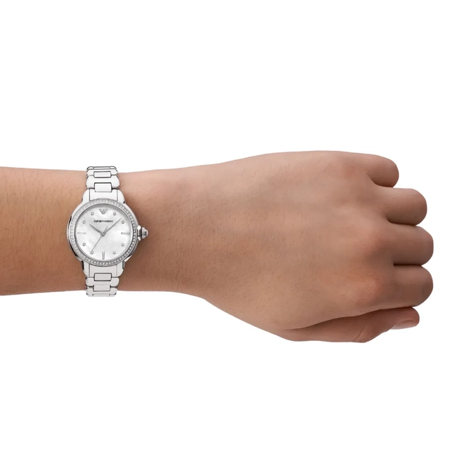 Relógio Emporio Armani Feminino - AR11596B1 B1SX Prata 2