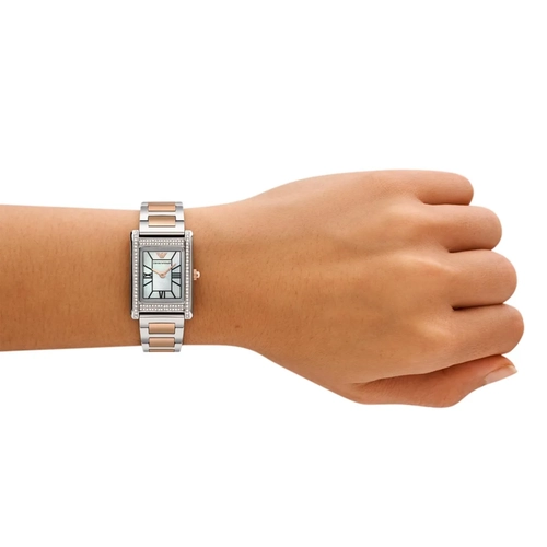 Relógio Emporio Armani Genni Feminino - AR11626 B3SR Dois tons
