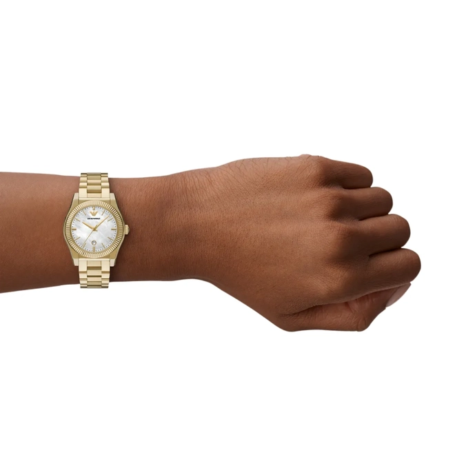 Relógio Emporio Armani Federica Feminino - AR11657B1 B1KX Dourado 2